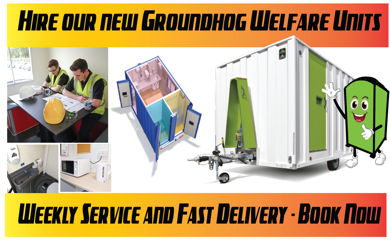 groundhog site container hire from toilets on the go bolton manchester liverpool book online now