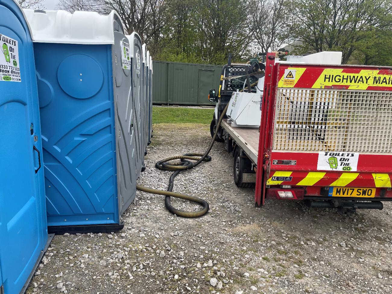 portable toilet servicing from toiletsonthego